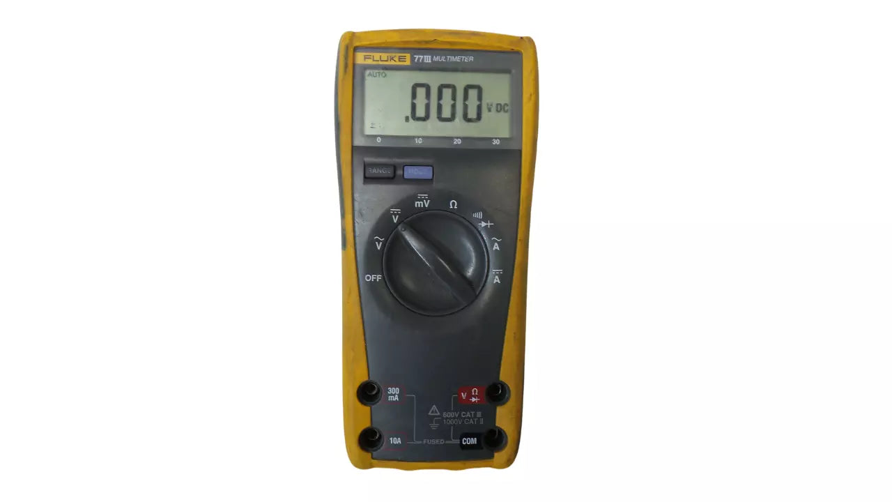Fluke 77III Multimeter Tester - Reliable Tool for Professional Electricians