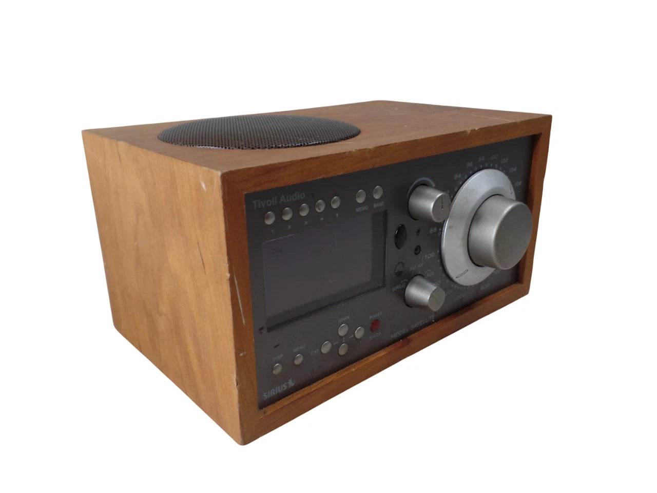 Tivoli Audio Model SATELLITE SIRIUS/AM/FM Desk- Brown - Free Shipping