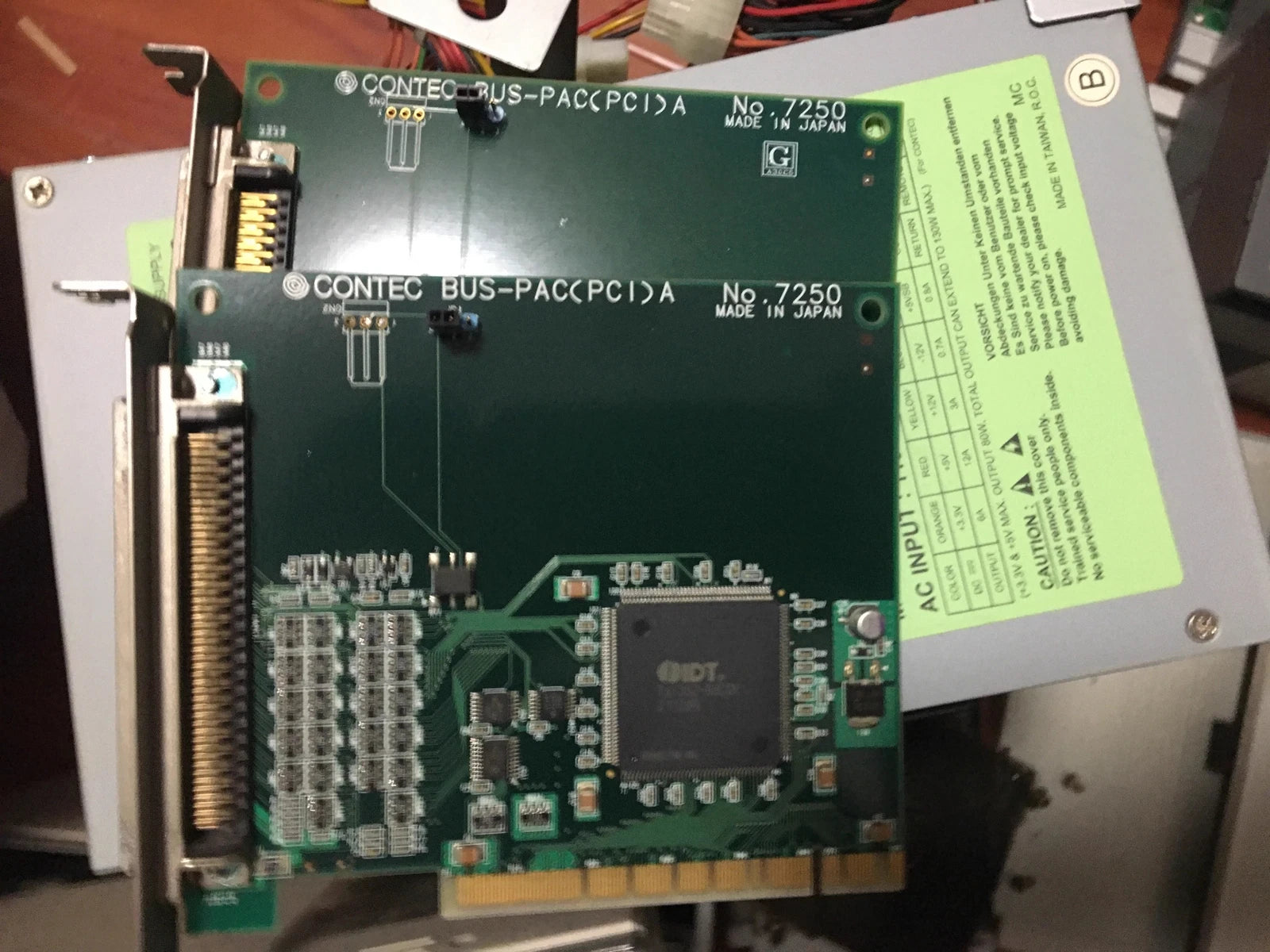CONTEC BUS-PAC(PCI)A NO.7250 Product Overview