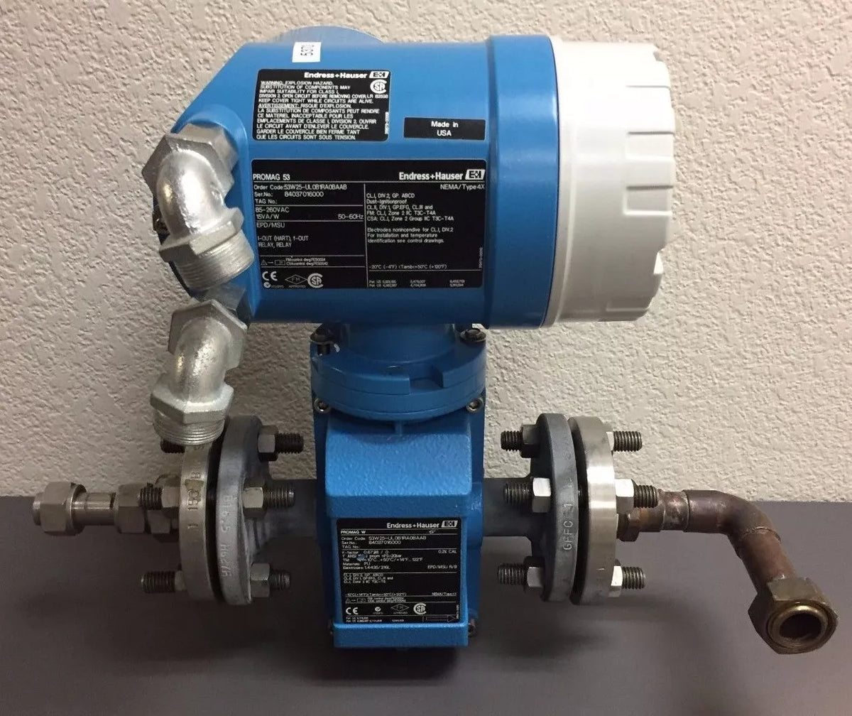 Endress Hauser Promag 53 53W25-ULOB1RA0BAAB Electromagnetic Flowmeter DN25