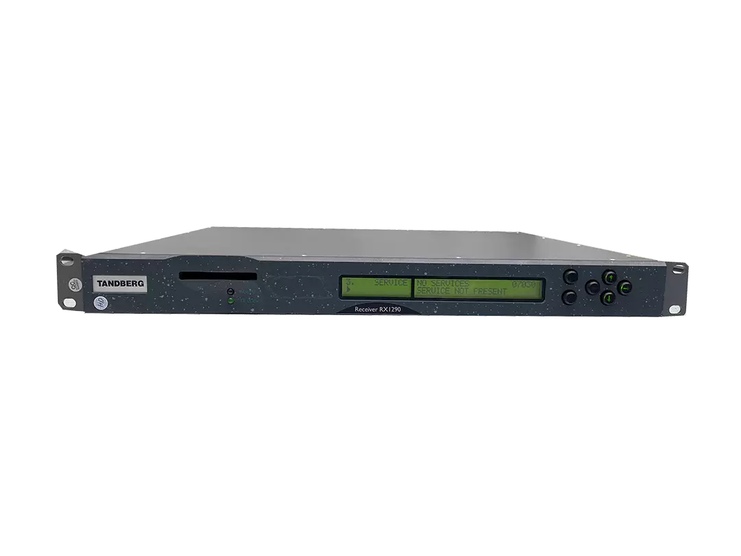 Tandberg RX1290 Multi-Format HD DVB-S2 Decoder with Full Licenses
