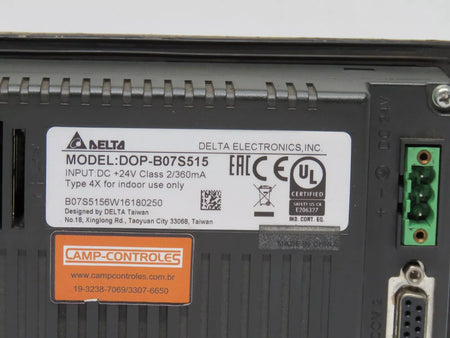 Delta DOP-B07S515 HMI Operator Interface 7-Inch High Color
