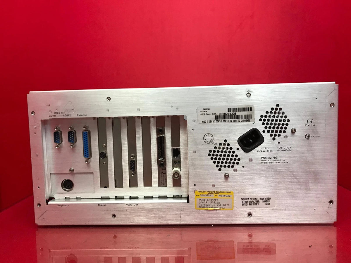 AGILENT 54825N Infiniium Oscilloscope 500MHz 2GSa/s S/N US38200225