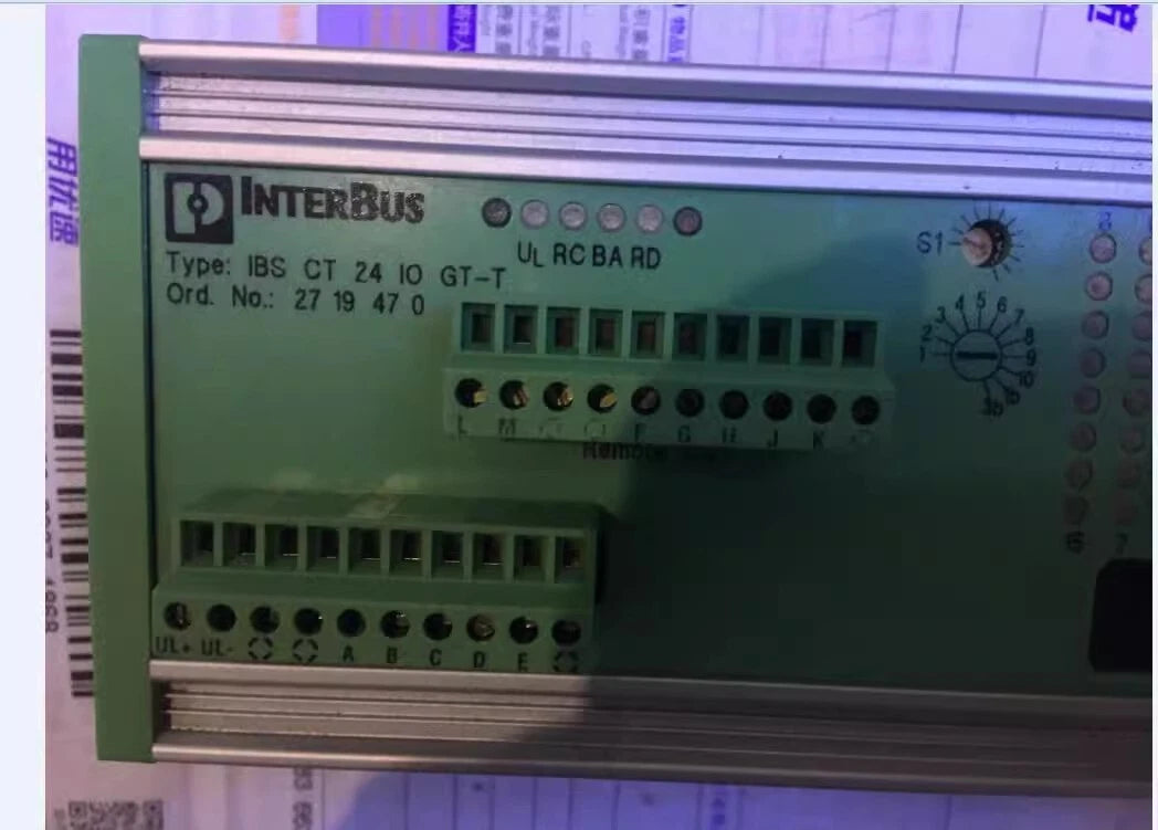 PHOENIX CONTACT IBS CT 24 IO GT-T No:2719470 Product