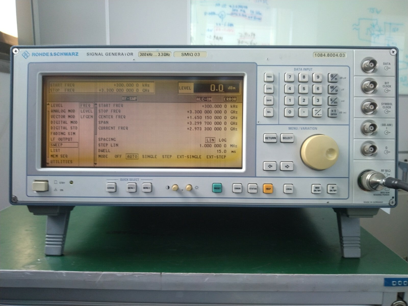 SMIQ03 Vector Signal Generator