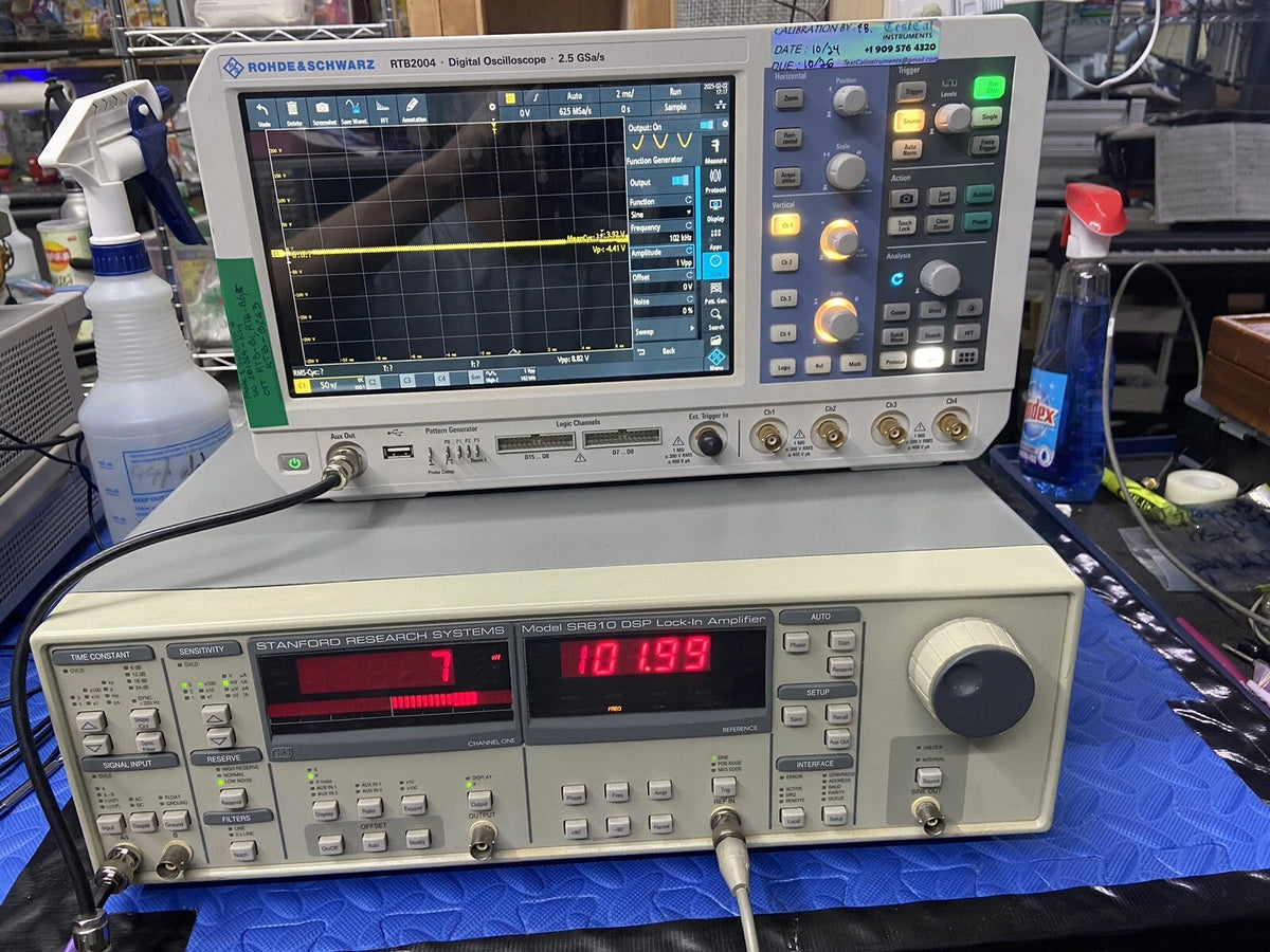 Stanford Research SRS Lock-in-Amplif ier Repair Service: Sr810 Sr830 Sr850 READ!