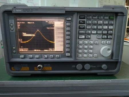 Agilent E7401A EMC Analyzer 9KHz to 1.5Ghz ,w/ 1DR, 1DS, 060, B72 - XG eqpt