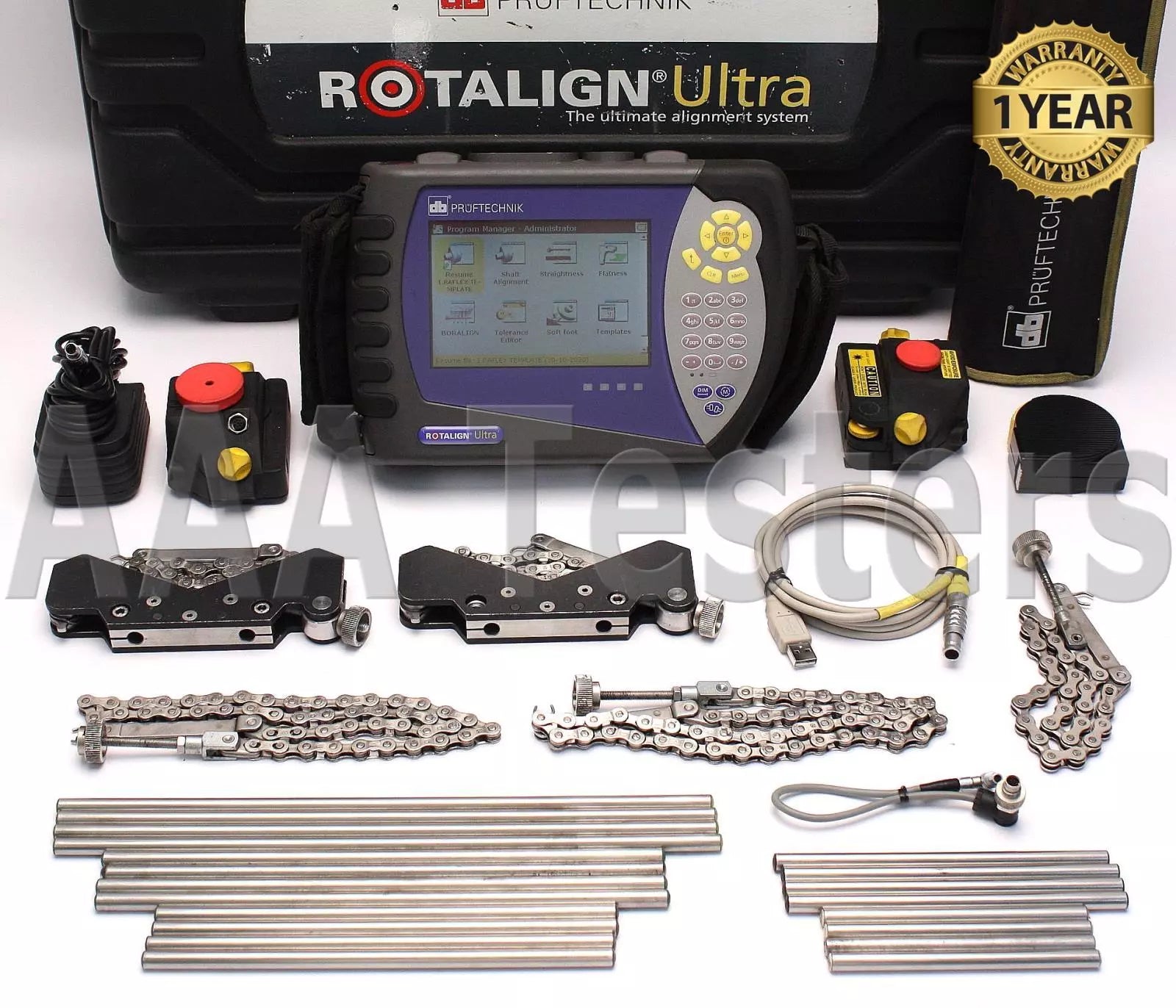 Pruftechnik Rotalign Ultra Laser Shaft Alignment System - XG eqpt
