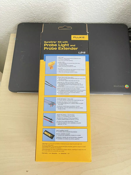 Fluke L215 SureGrip Kit with Probe Light and Probe Extender (New)