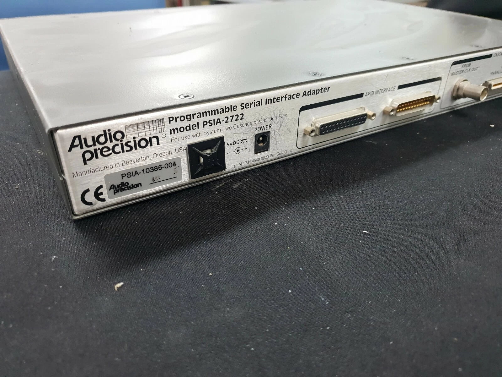 Audio-Precision PSIA-2722: Programmable Serial Interface Adapter Untested