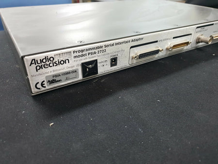 Audio-Precision PSIA-2722: Programmable Serial Interface Adapter Untested