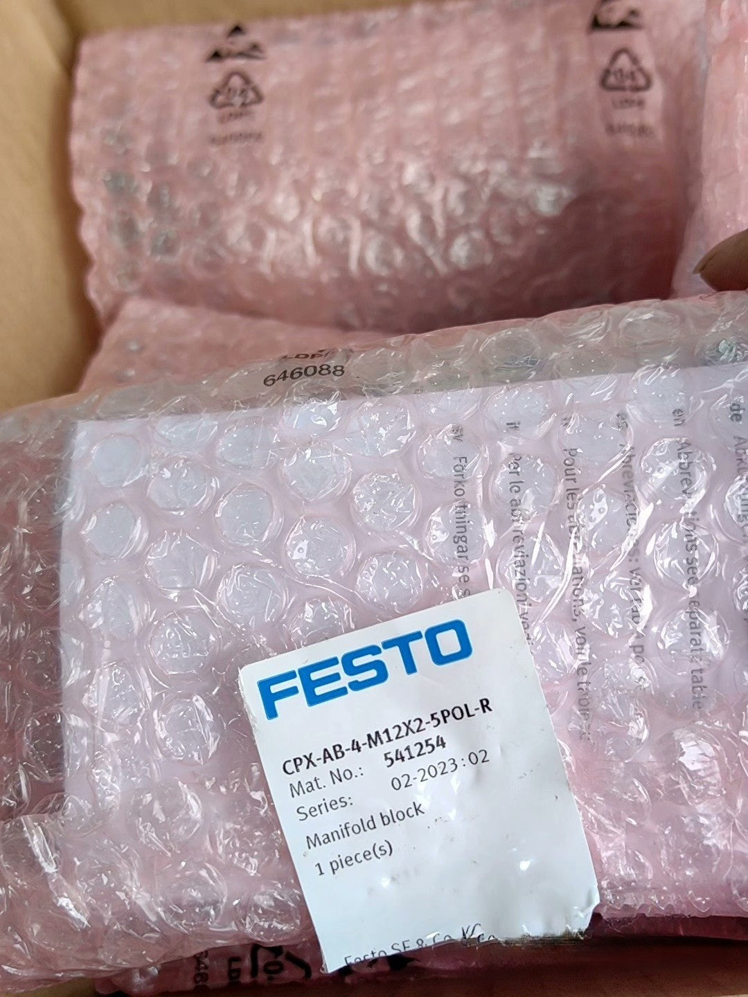 FESTO CPX-AB-4-M12X2 Air Circuit Board Module