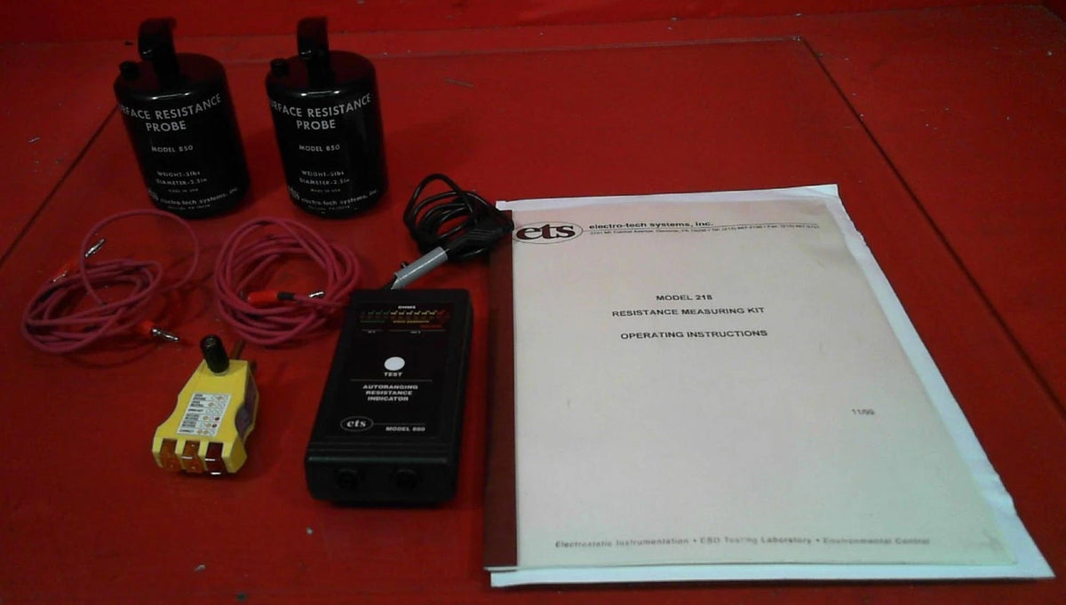 Electrotech Systems 218 Resistance Test Kit for Electrical Circuit Testing