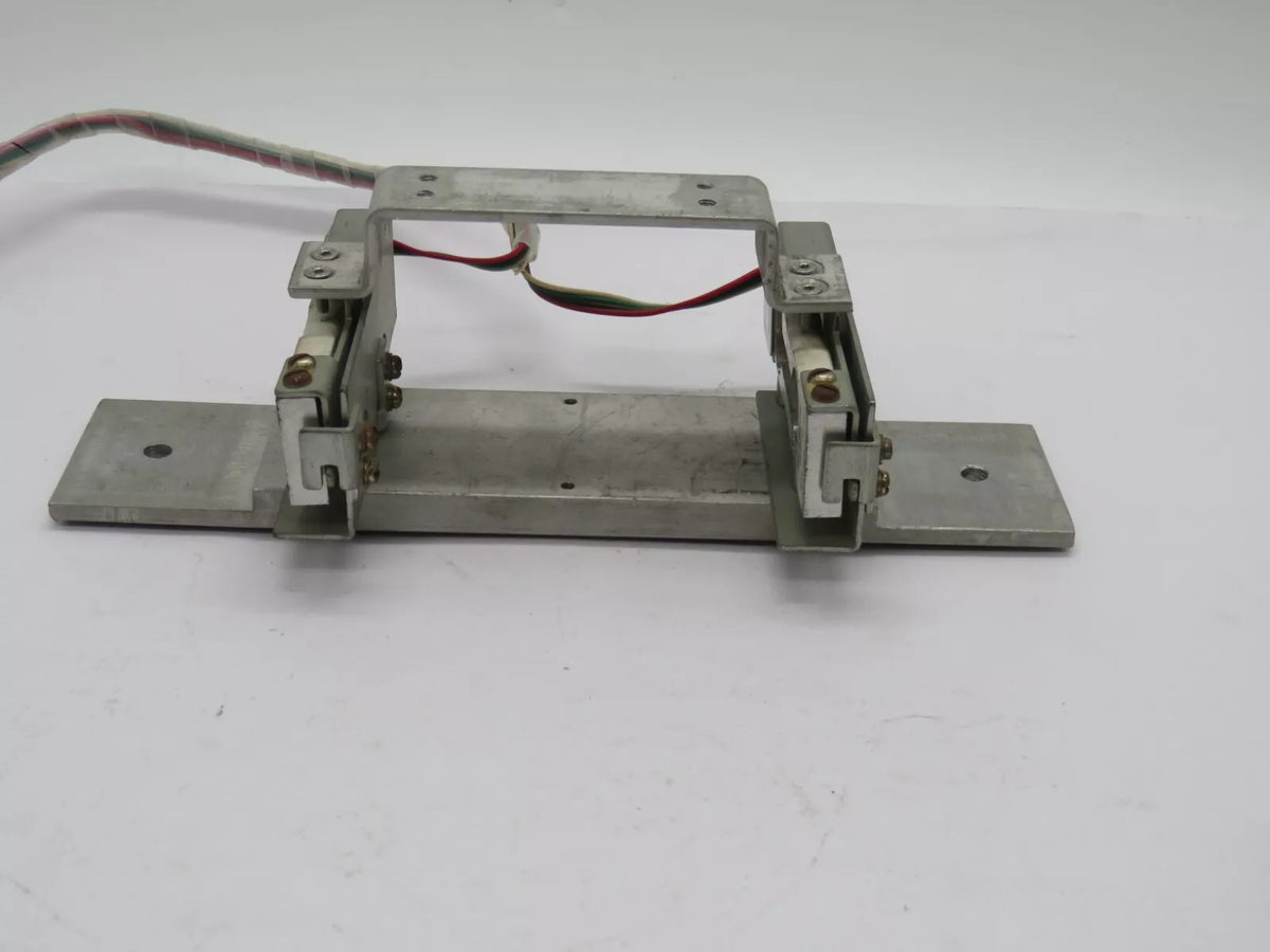 Industrial Mounting Bracket with Wiring - Metal Frame Assembly