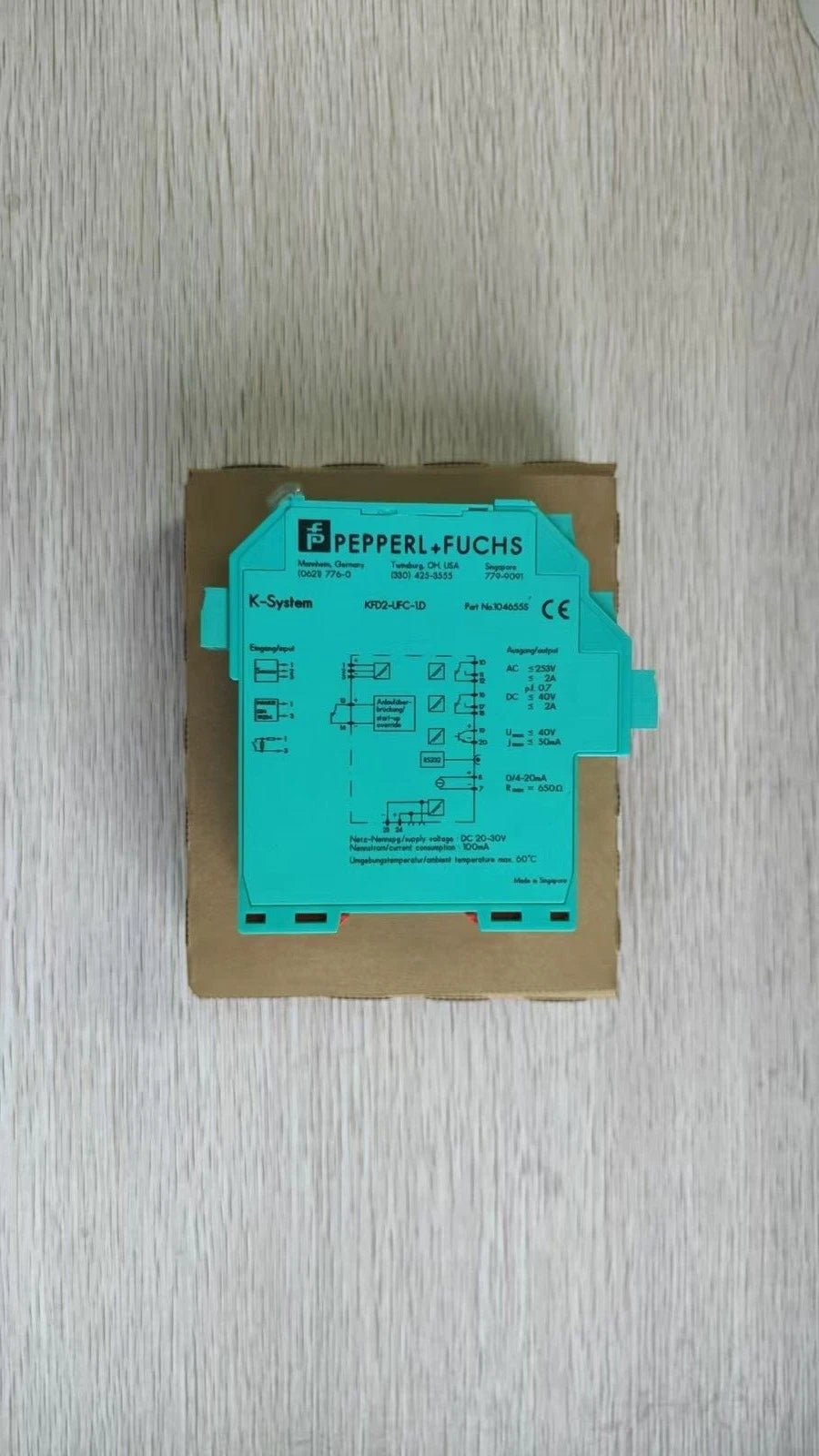 PEPPERL+FUCHS KFD2-UFC-1.D Frequency Converter with Trip Value