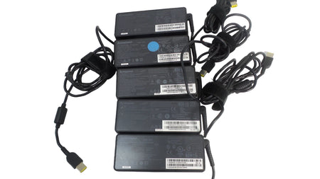 Lot of 5 Lenovo 20 V /4.5A / 90W AC Charger Adapter - Free Shipping.