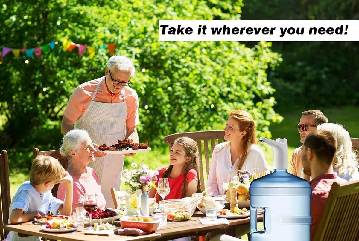 USB Rechargeable Automatic Water Dispenser Pump with Auto Shut-off
