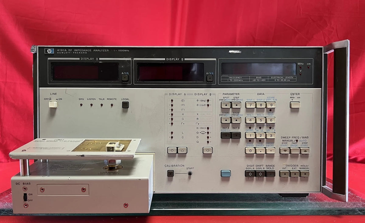 Agilent/Keysight 4191A Opt. 2 RF Impedance Analyzer 1 to 1000 MHz SN 1930J01167