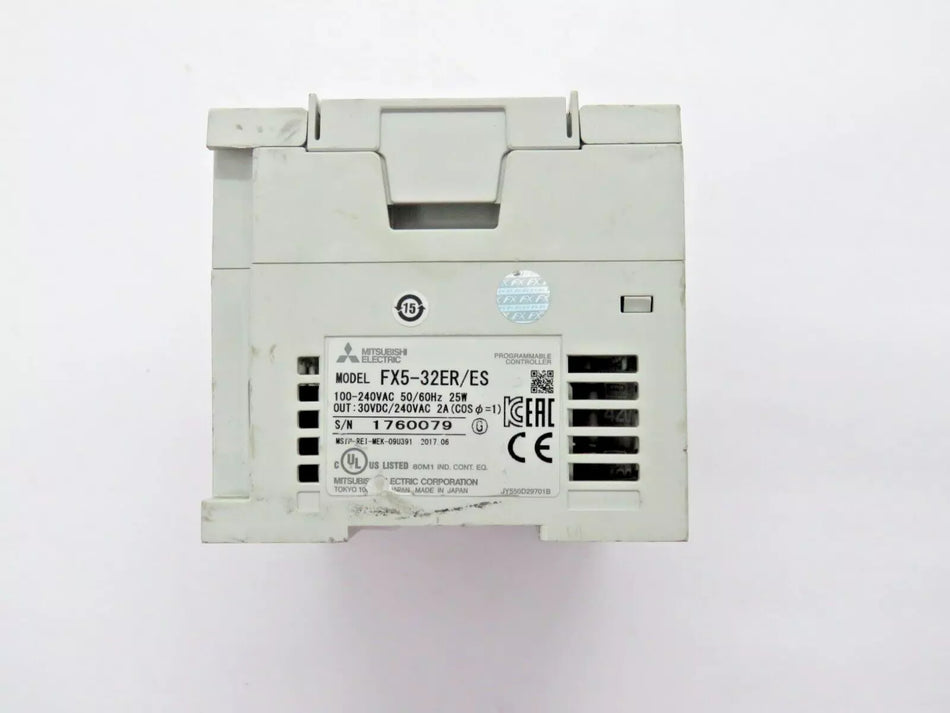 Mitsubishi FX5-32ER/ES Programmable Controller Relay Output 100-240VAC