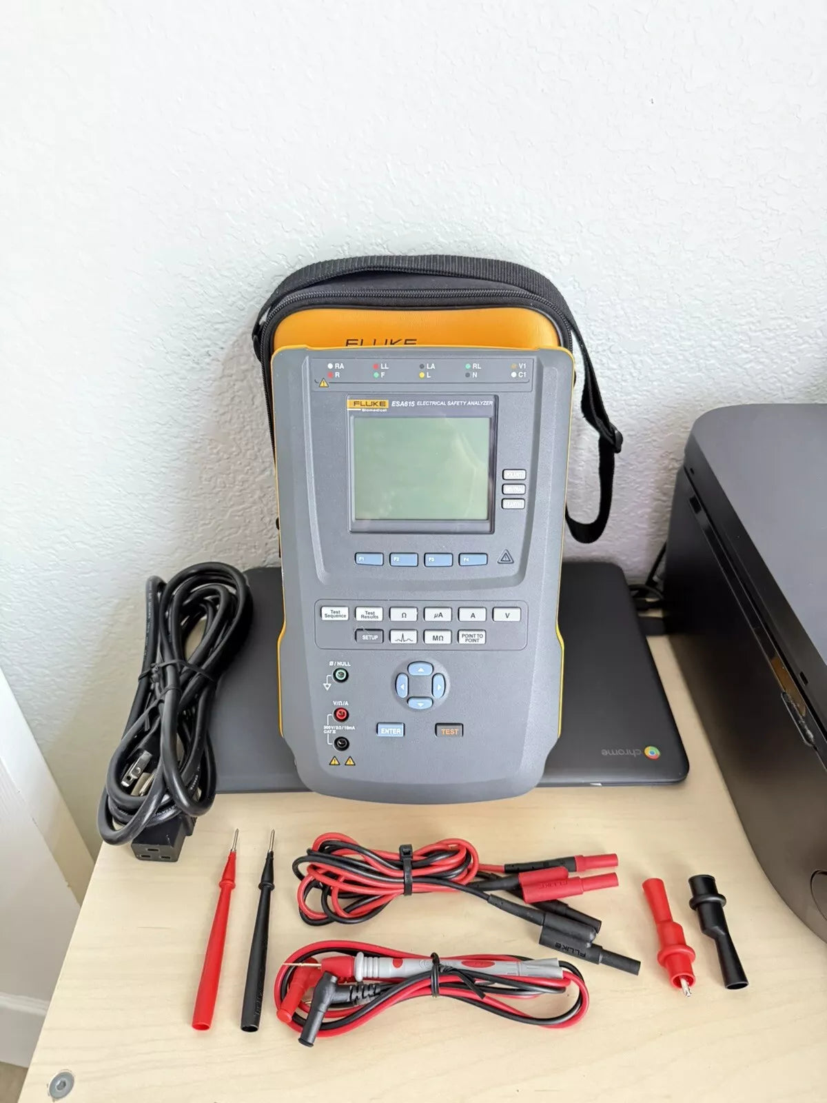 FLUKE ESA615 EU 230V Electrical Safety Analyzer (Calibrated 2024)