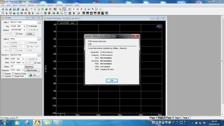 Audio Precision SYS-2712 Audio Analyzer for Professional Sound Testing