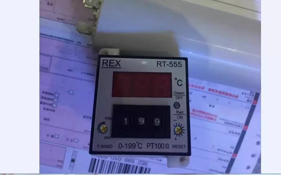 REX RT-555 PT100Ω Temperature Sensor 0-199°C Range