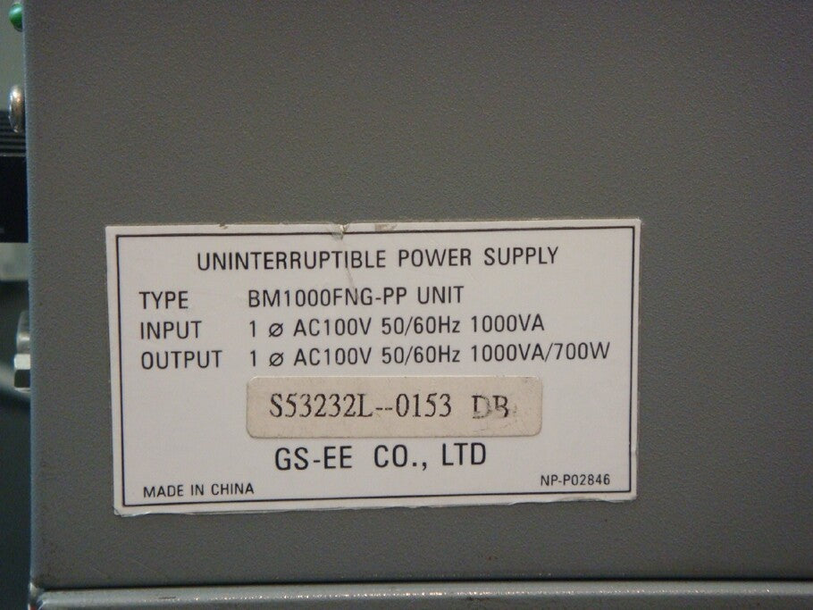 GS YUASA BM1000-10FNG UPS