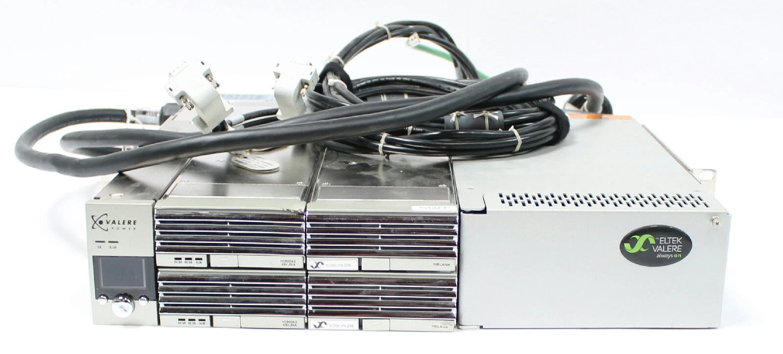 Eltek Valere Power Shelf Chassis with 2x H2500A2 48V 50A Modules