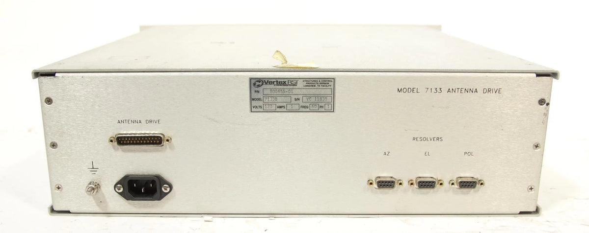 Vertex RSI 7133B Satellite Antenna Drive Controller PN 800455-01