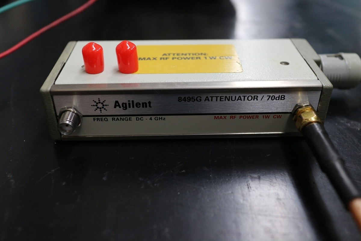 8495G DC to 4GHz 70dB Step Attenuator by Agilent
