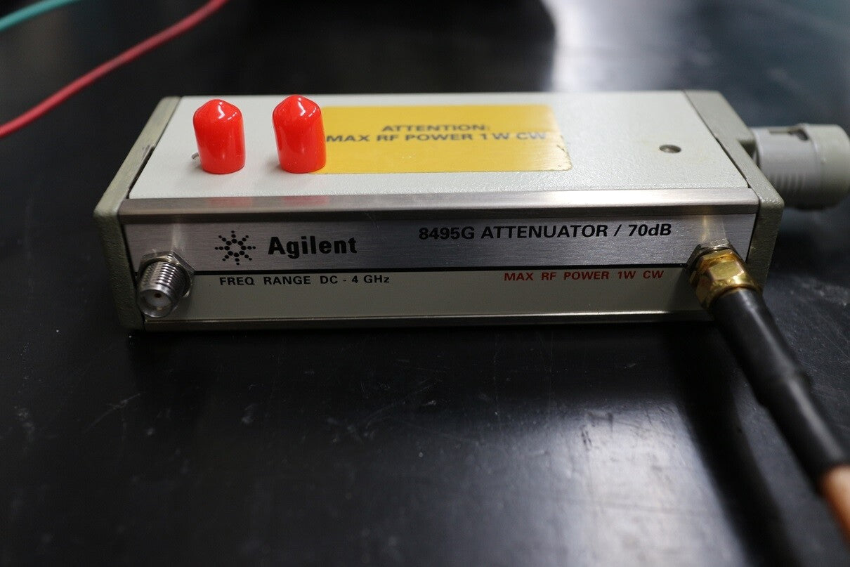 8495G DC to 4GHz 70dB Step Attenuator by Agilent