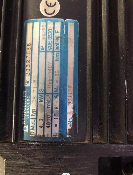 Baumuller DS71-M Industrial Motor Drive Module