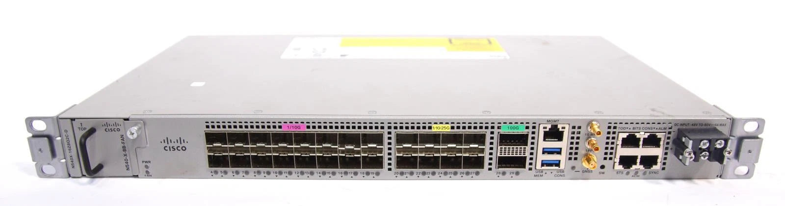 Cisco N540X-16Z8Q2C-D 100G Network Convergence System 540 Router