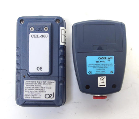 Casella Cel 360 Noise Dosimeter With Cel 110/2 Acoustical Calibrator