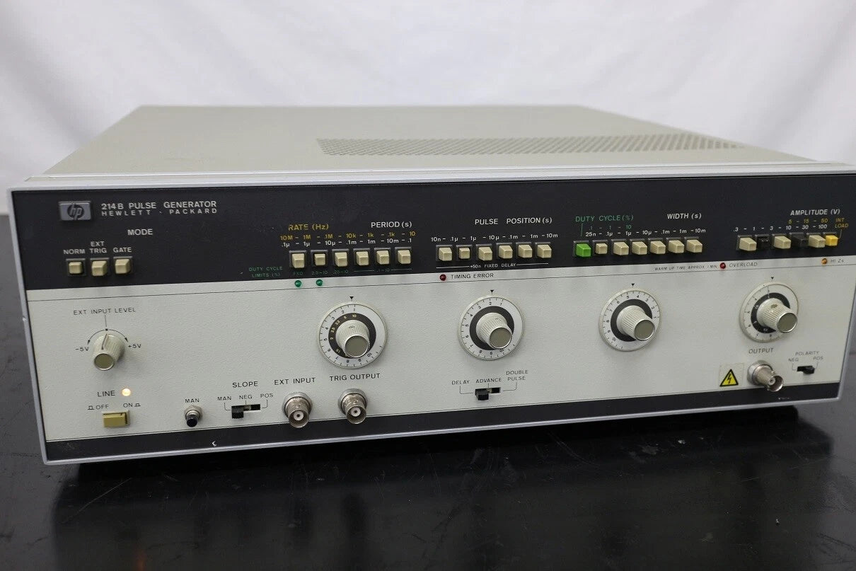 HP 214B 100V 10MHz Pulse Generator