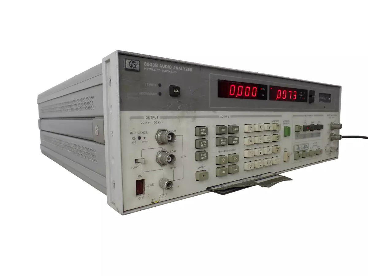 HP 8903B Audio Analyzer with Precision Measurement Capabilities
