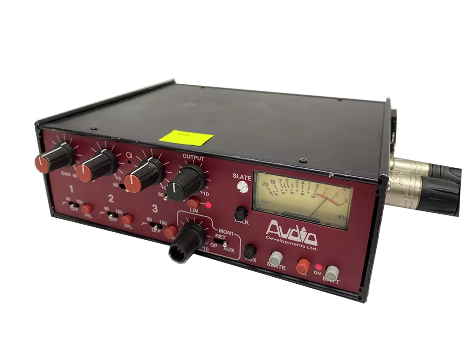 Audio Developments AD161 3 Input Mono ENG Mixer Tested