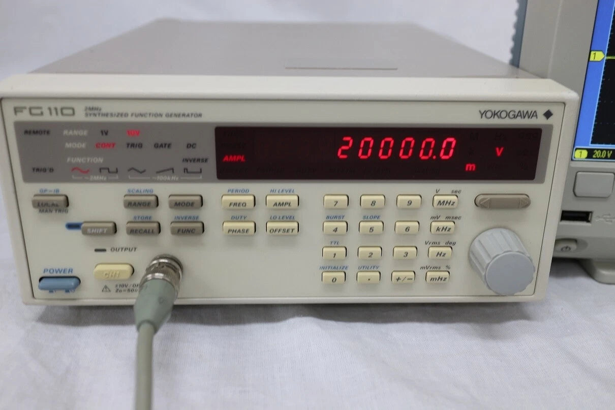 Yokogawa FG110 2MHz 20V Function Generator