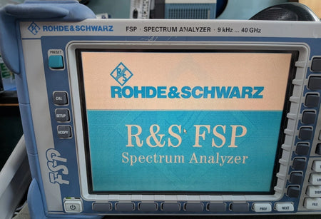 Rohde & Schwarz FSP38 Spectrum Analyzer 9kHz - 40 GHz - High Performance RF Analyzing Tool