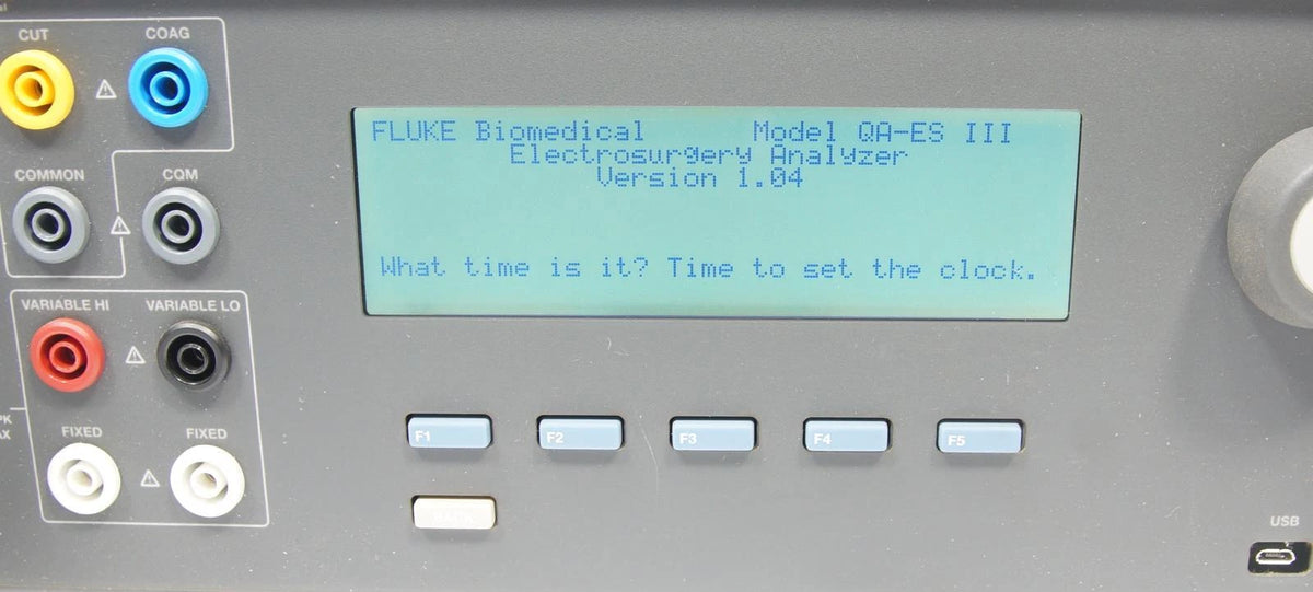 Fluke Biomedical QA-ESIII QA-ES3 Electrosurgery Analyzer
