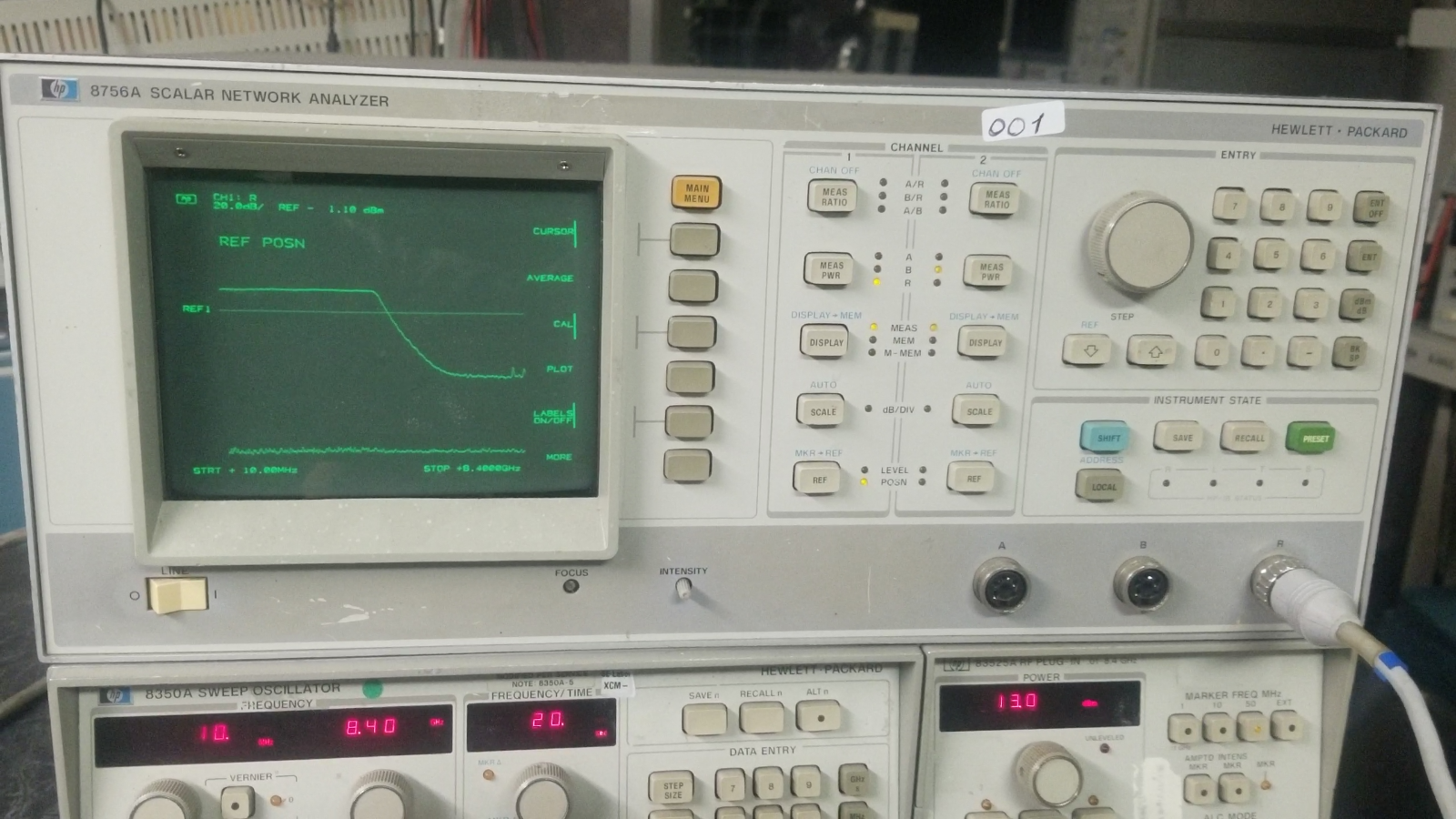 HP8756A Scalar Network Analyzer