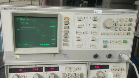 HP8756A Scalar Network Analyzer