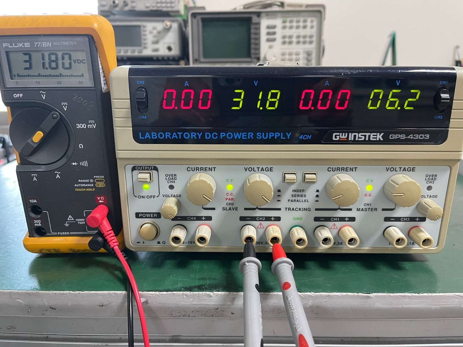 GW Instek GPS-4303 4 Channel Laboratory DC Power Supply _ 922913 - XG eqpt
