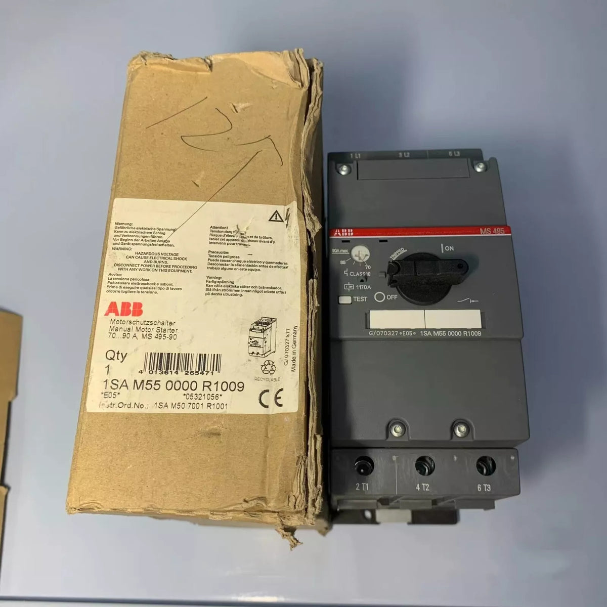 MS 495-90 1SA M55 0000 R1009 Connector for Industrial Use