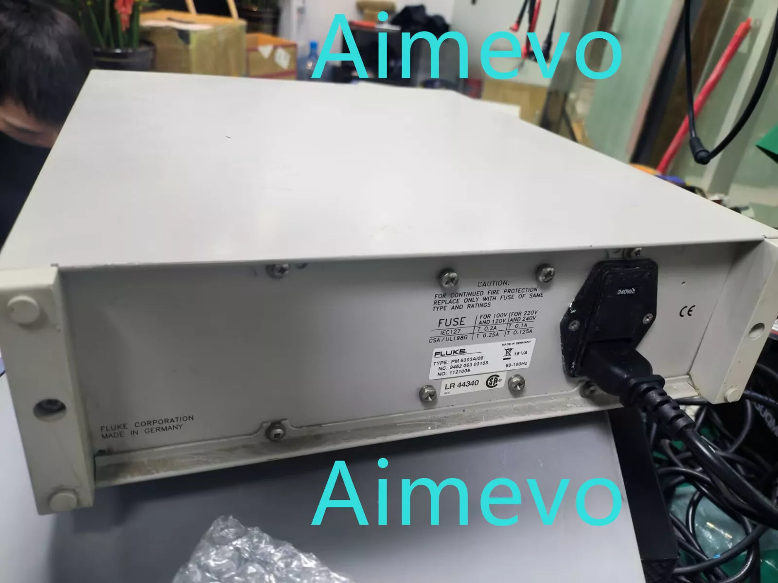 Fluke Philips PM6303A Automatic RCL Meter USED - XG eqpt