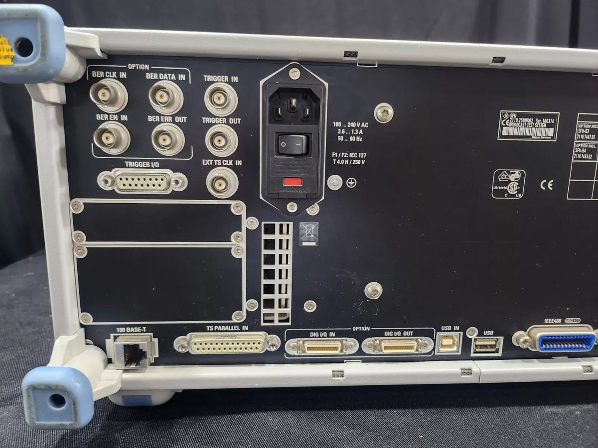 R&S SFU Broadcast Test System Not Working As-Is (100376)