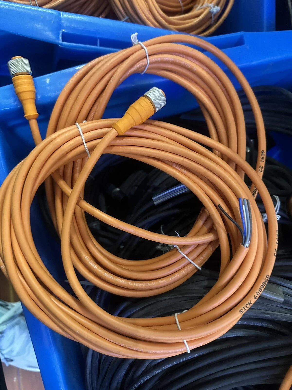 Sick Connection Hose 6009869 Connecting Cable DOL-1205-W05M Orange