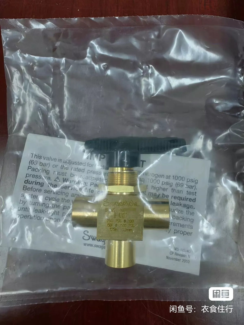 1 PC NEW B-42XF2 Ball Valve #B8370 CL