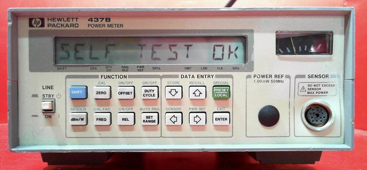 HP - Agilent - Keysight 437B-003 Power Meter SN:3125U12617 - XG eqpt