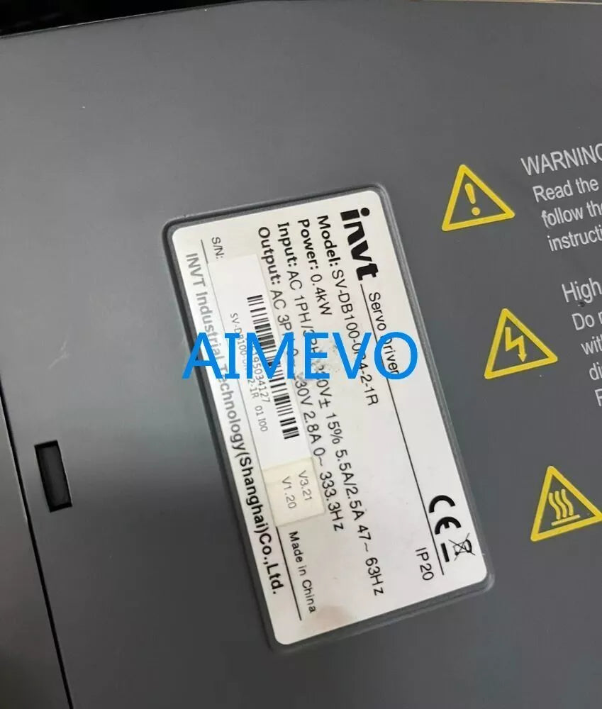 SV-DB100-0R4-2-1R 400W Servo Driver Used 1pc TESTED #VSP5 CH